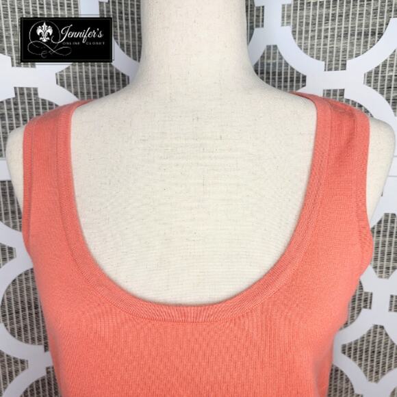 axcess by Liz Claiborne Women's Scoop Neck Sleeveless Ribbed Sweater - Picture 3 of 10